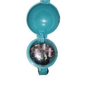 Star Wars Naboo Globe Mniature Motorized Fght Scene. With Darth Maul